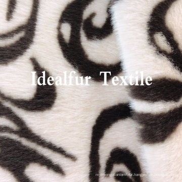 Jacquard Soft Smooth Rabbit Imitation Fur